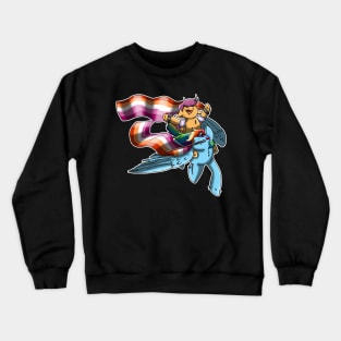 Scootadash Lesbian Pride Crewneck Sweatshirt